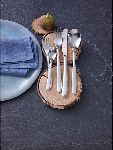 Miniatura 11 de WMF Juego de cubiertos de 30 piezas para 6 personas de seda Cromargan 18/10 acero inoxidable pulido