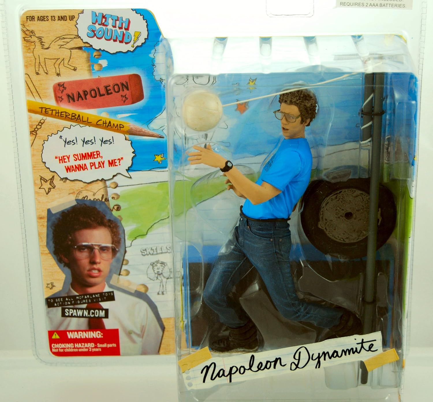 Napoleon Dynamite Figure Tetherball Champ Home & Kitchen