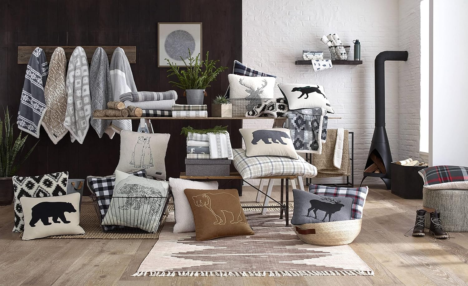 Gеt Sресіаl Prісе Eddie Bauer - Flannel Collection - 100% Cotton Bedding Sheet Set, Pre-Shrunk & Brushed For Extra Softness, Comfort, and Cozy Feel, Queen, Dog Friends