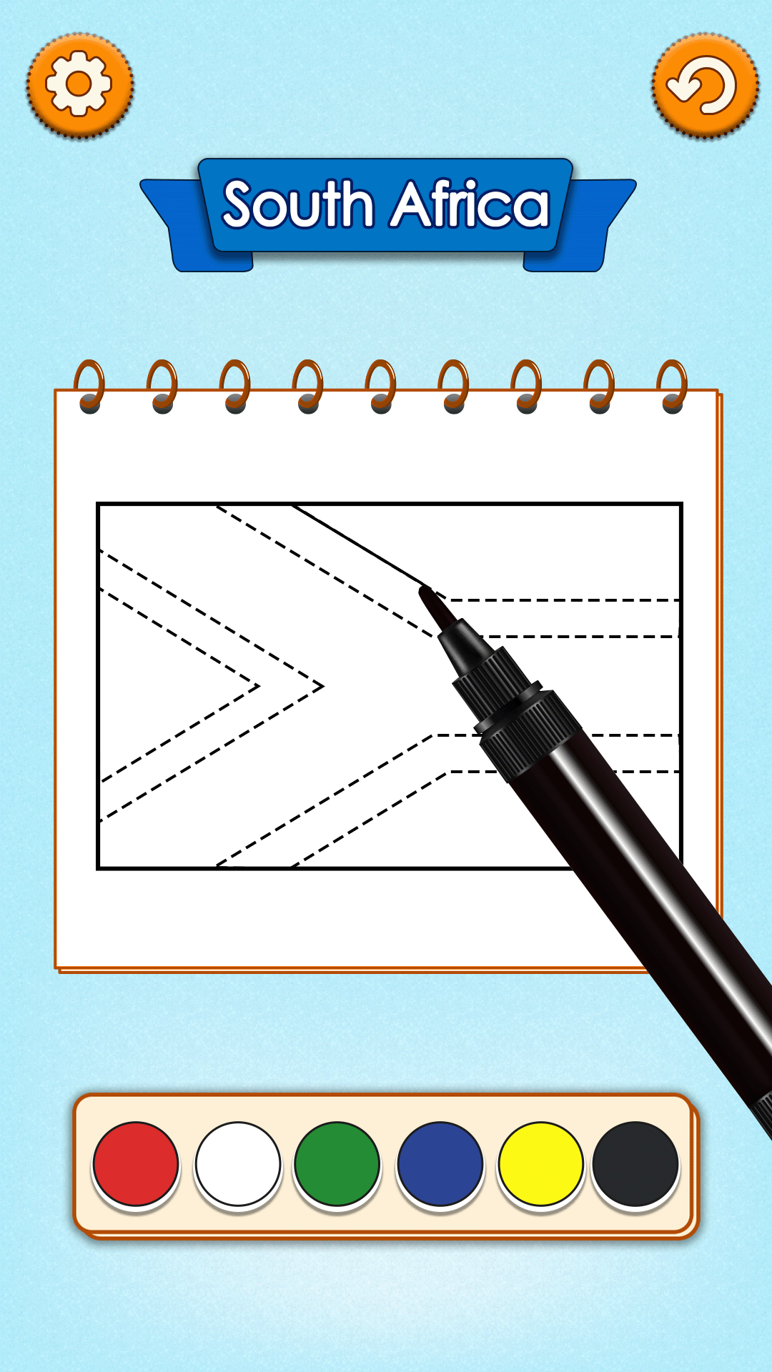 Paint The Flag : World Flags Coloring Book - Flag Painting Puzzle - App ...