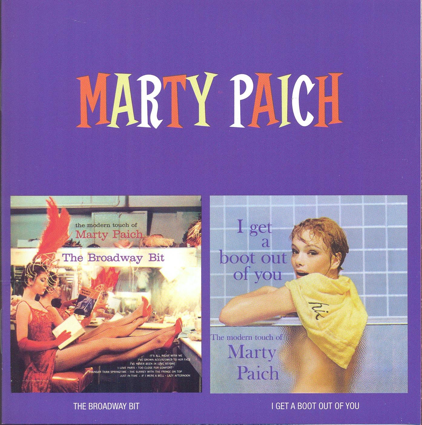 Marty Paich - The Broadway Bit (+ I Get A Boot Out Of You)