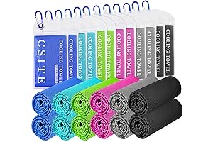 12 Pack Cooling Towels, Stay Cool This Summer