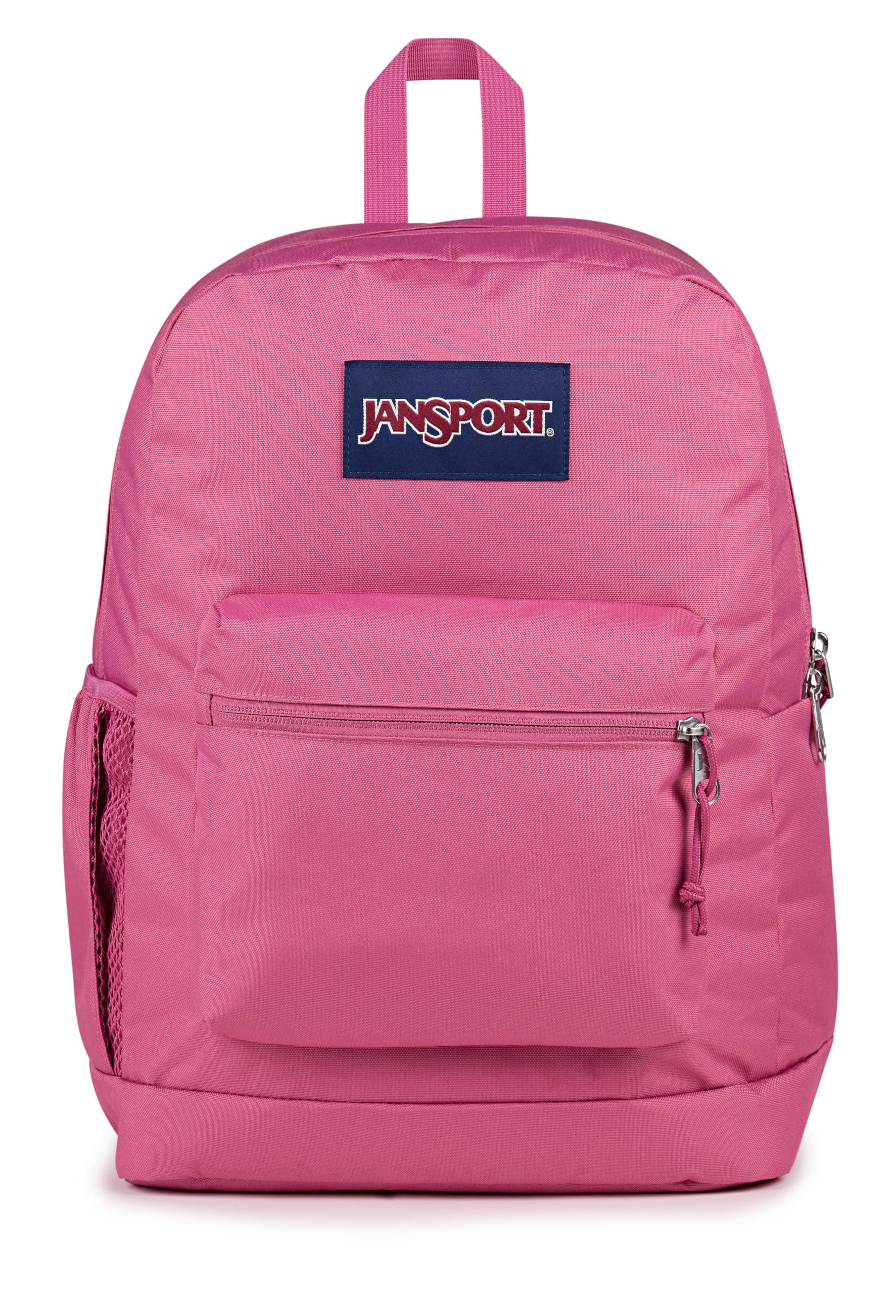 JanSport クロスタウン プラス バックパック - 大きなメインコンパートメント、サイドウォーターボトルポケット、15インチのパッド入りラップトップスリーブ, フラワーバタフライリリー。, Único, Cross Town Plusバックパック。