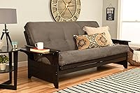Vista 19 de Phoenix - Sofá futón en acabado espresso con colchón canadiense, marrón, matrimonial, 760777