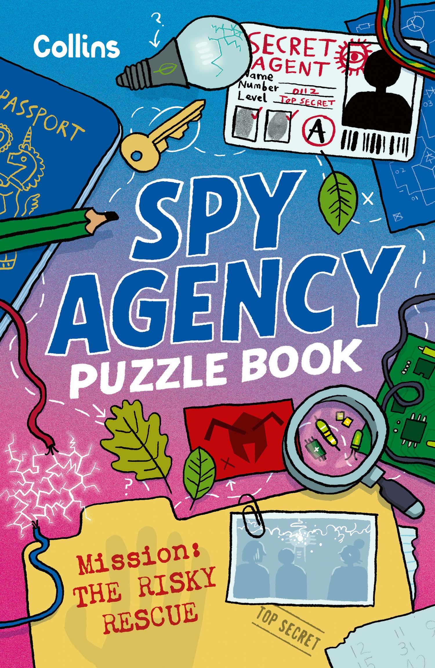 Spy Agency Puzzle Book  The Risky Rescue PAPERBACK 9780008753702