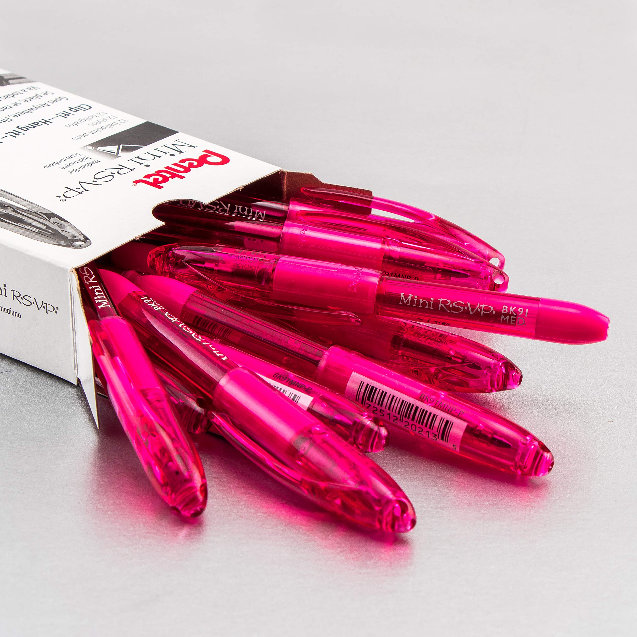 Pentel RSVP moonz ピンク Pentel R.S.V.P.® Razzle-Dazzle™ Pink Ribbon Ballpoint Pens
