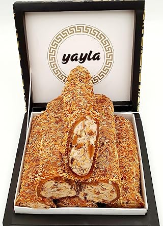 YAYLA Kuruyemi  KADAYIFLI BADEML  SARMA LOKUM 1000GR