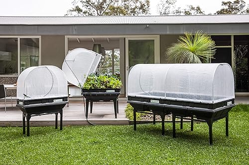 Miniatura 3 de Vegepod - Kit de jardinería de contenedor de autorriego y lecho elevado con cubierta protectora, se eleva fácilmente a la altura de la cintura