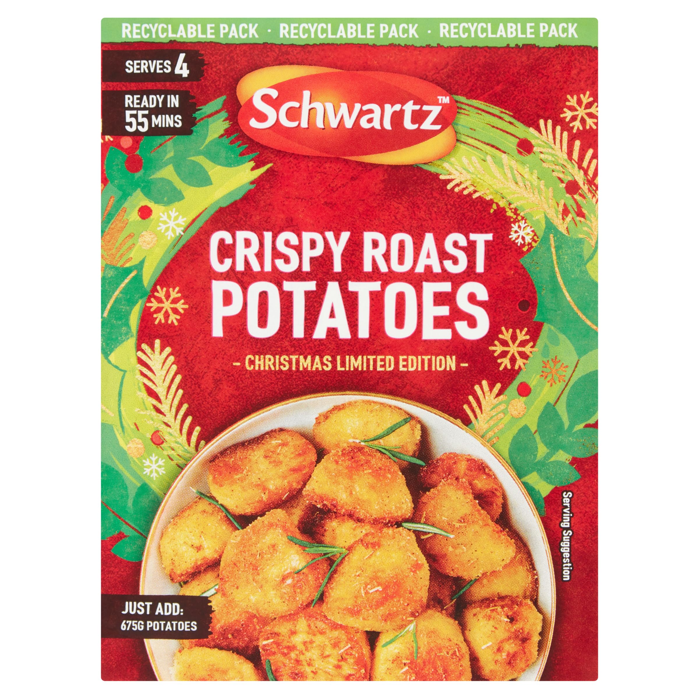 Schwartz Crispy Roast Potatoes * Christmas Limited Edition *