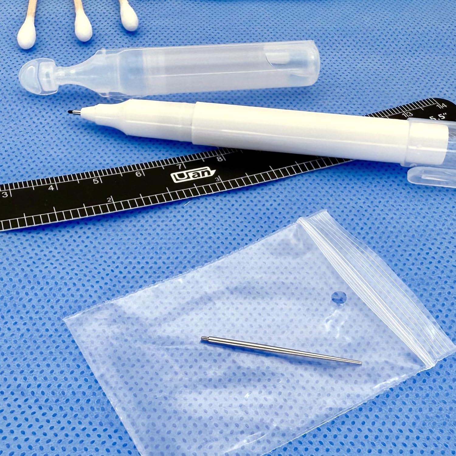 Sterile Body Piercing Kit Without Jewelry, 16G, Piercer Use (Pack of 20)