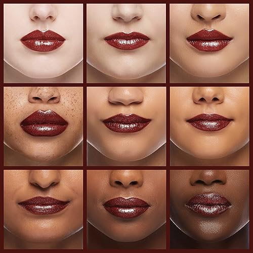 Miniatura 4 de Black Radiance Metalicious - Escultor de labios metálico metálico granate (rojo) (paquete de 2)