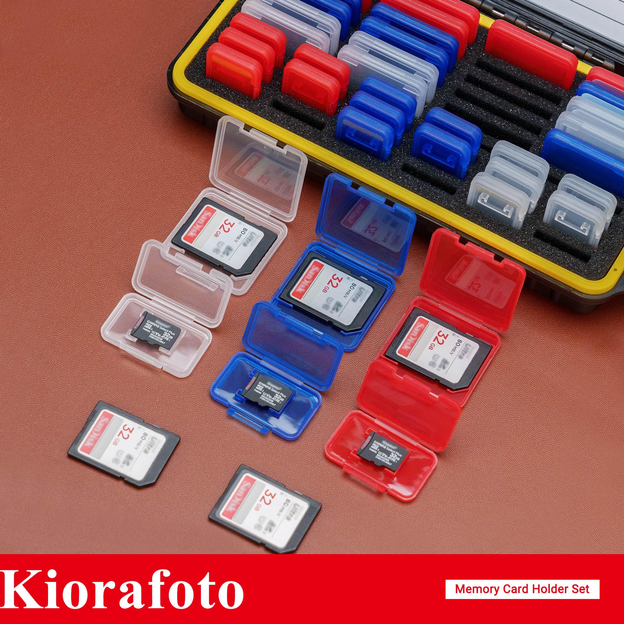 Funda para tarjeta de memoria, for 24 SD + 18 Micro SD (With Box)