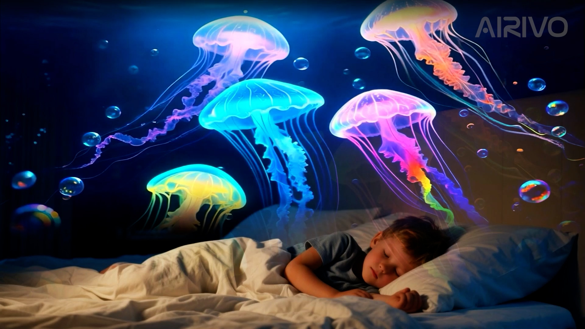 AIRIVO Visual Star Projector, 3D Dynamic Projector with 60 3D