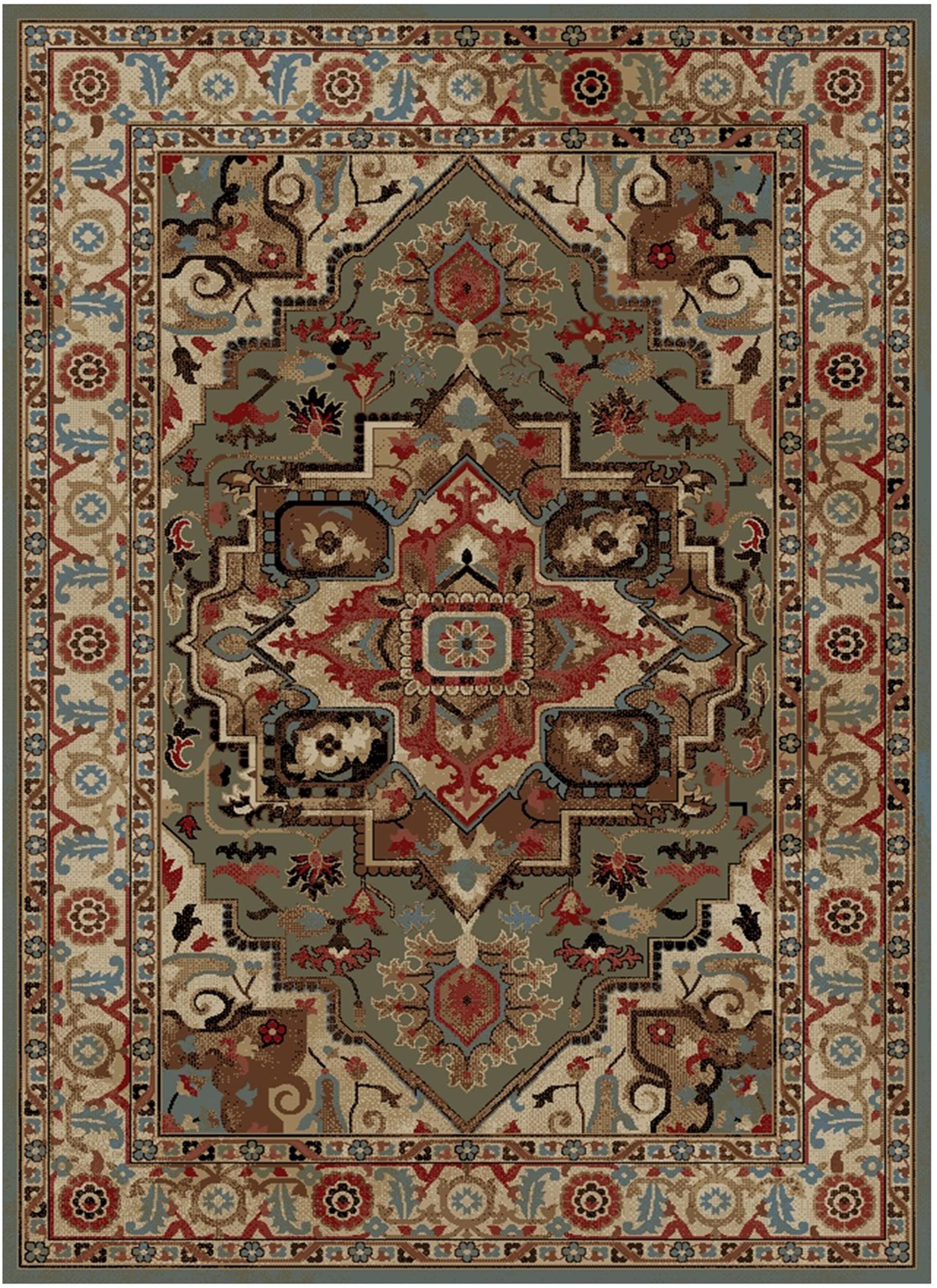 Mayberry Rug Charisma Area Rug, 9'3"x12'6", Sage
