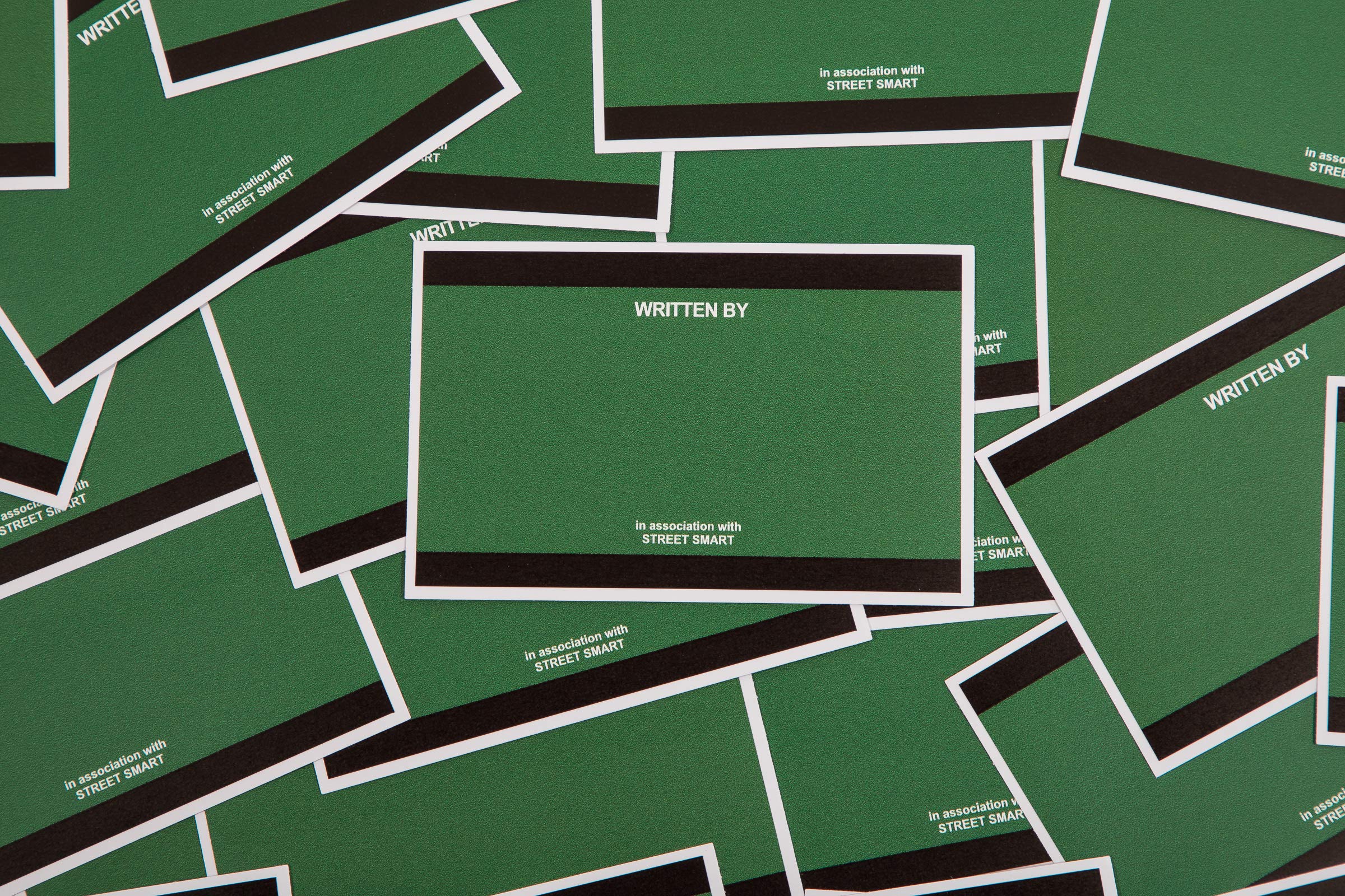 Movie Credits Egg Shell Stickers (10pcs)