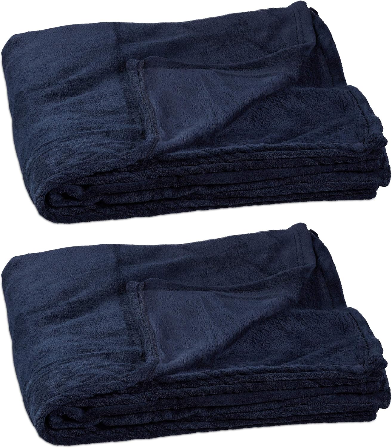 Relaxdays Extra Large Polyester Blankets Washable at 30°C Tumble