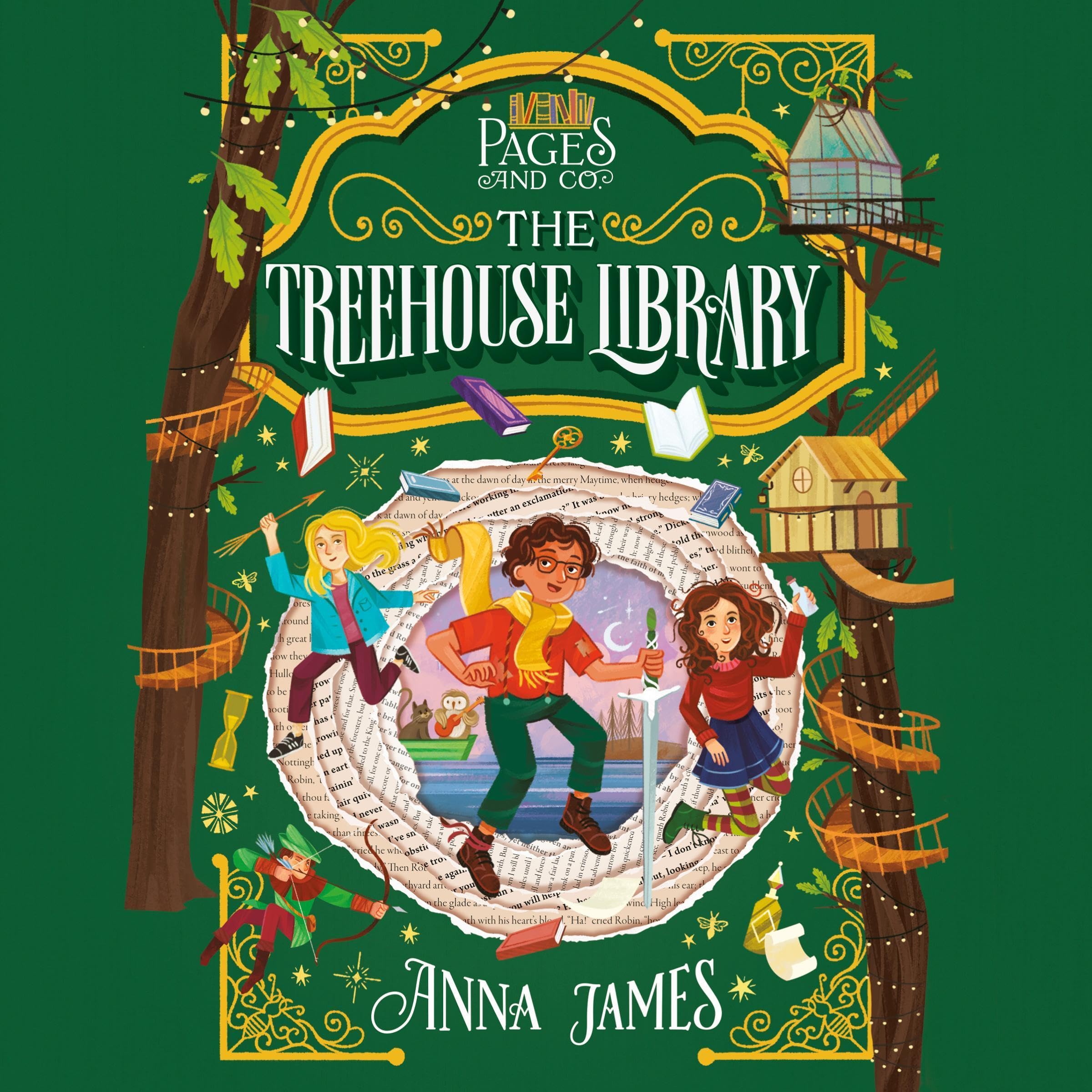 Cover art for Pages & Co.: The Treehouse Library