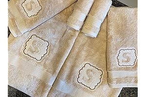 Monogrammed Personalized Spa-Quality Turkish Cotton Towel Set