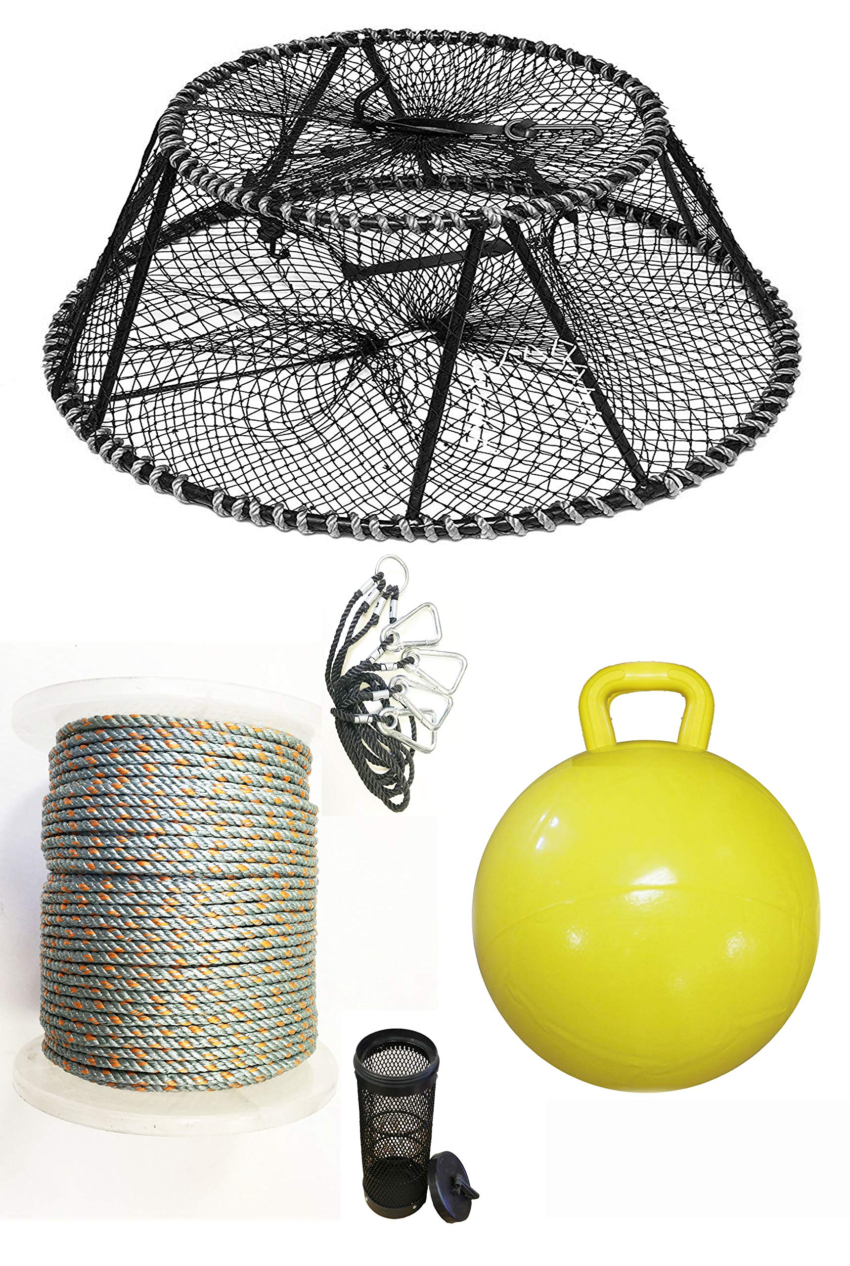Box Rope Trap KUFA Sports Vinyl Coated Combo With Rope Bait Jar KUFA Sports Combo ...