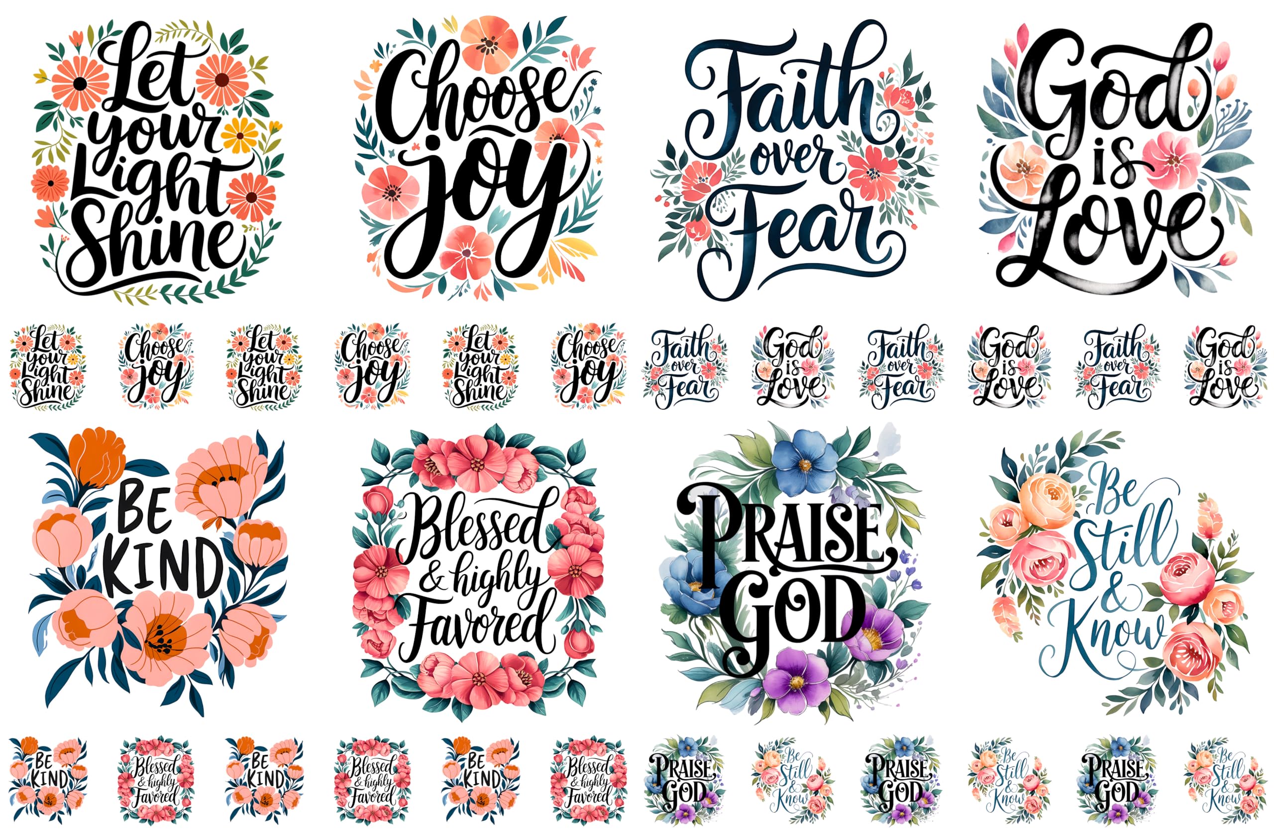 Christian Verse Rice Papers, 30 x 30cm – Decoupage Paper Design for Furniture, Mixed Media, Cards & Crafts, Decoupage by CRAFT KREATIVELY