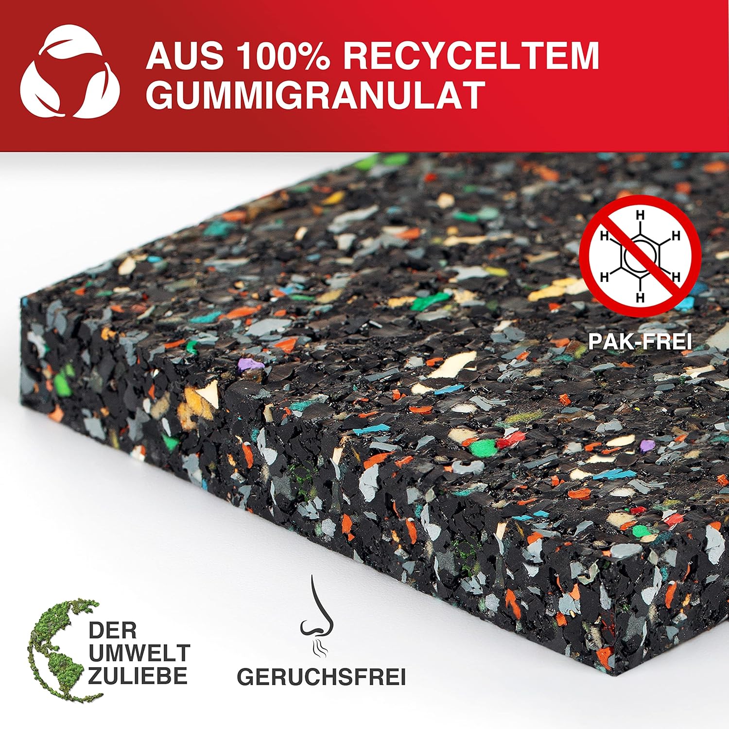 4-Pack Anti-Slip Mat for Washing Machine - 10cm x 10cm, 1.5cm Thick, Non-Slip & Anti-Vibration Mat