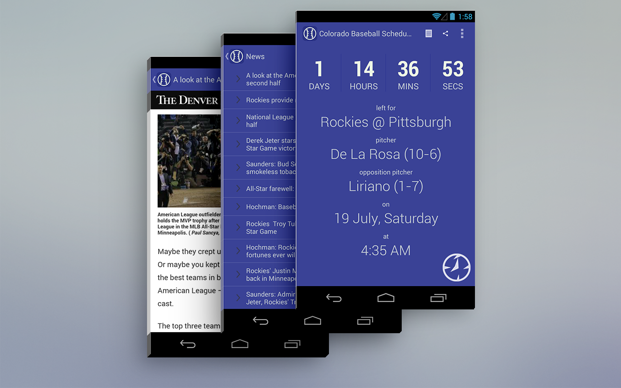Colorado Baseball Schedule Amazon Appstore For Android Colorado Baseball Schedule Amazon Appstore For Android