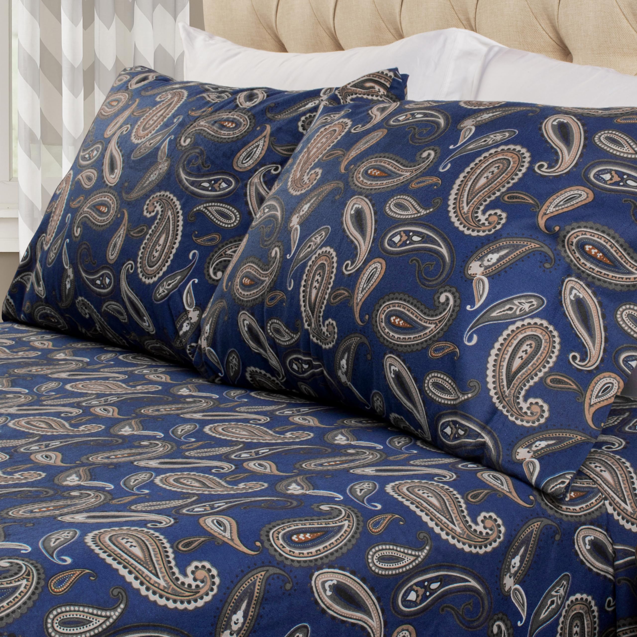 Superior Flannel Paisley Set