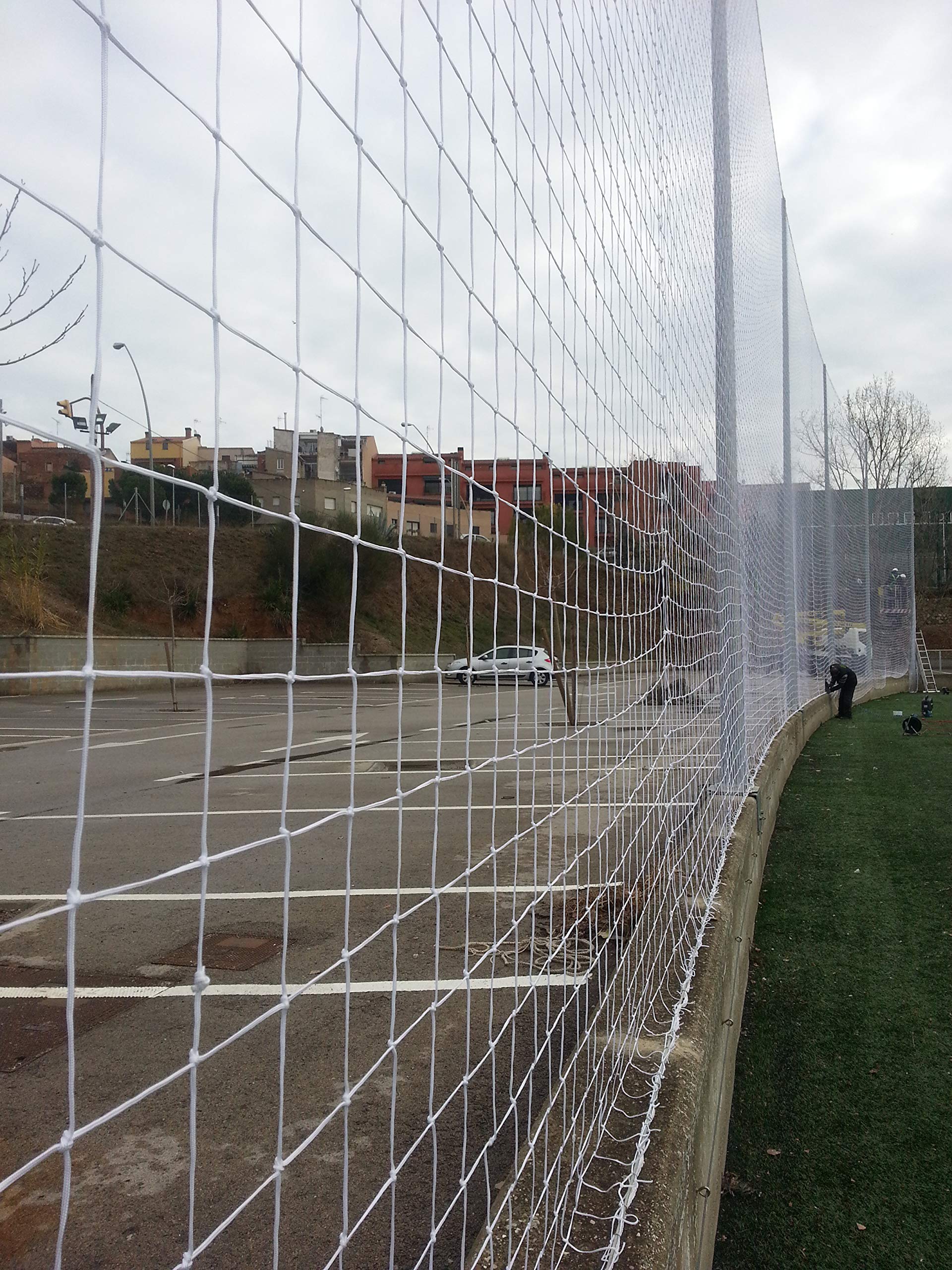 Red Futbol Proteccion 2M X 6M Col Blanco