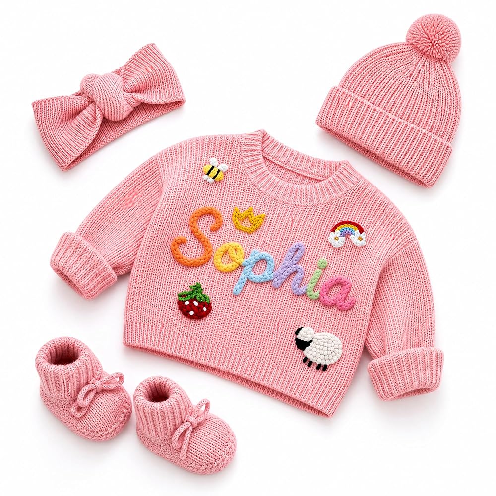 Custom Newborn Sweater