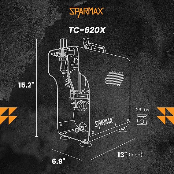 Oil-Free Silent Compressor Sparmax TC-620X