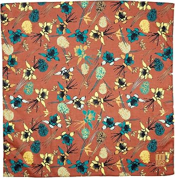 Topo Designs Topo Bandana - Tour - Brick/green