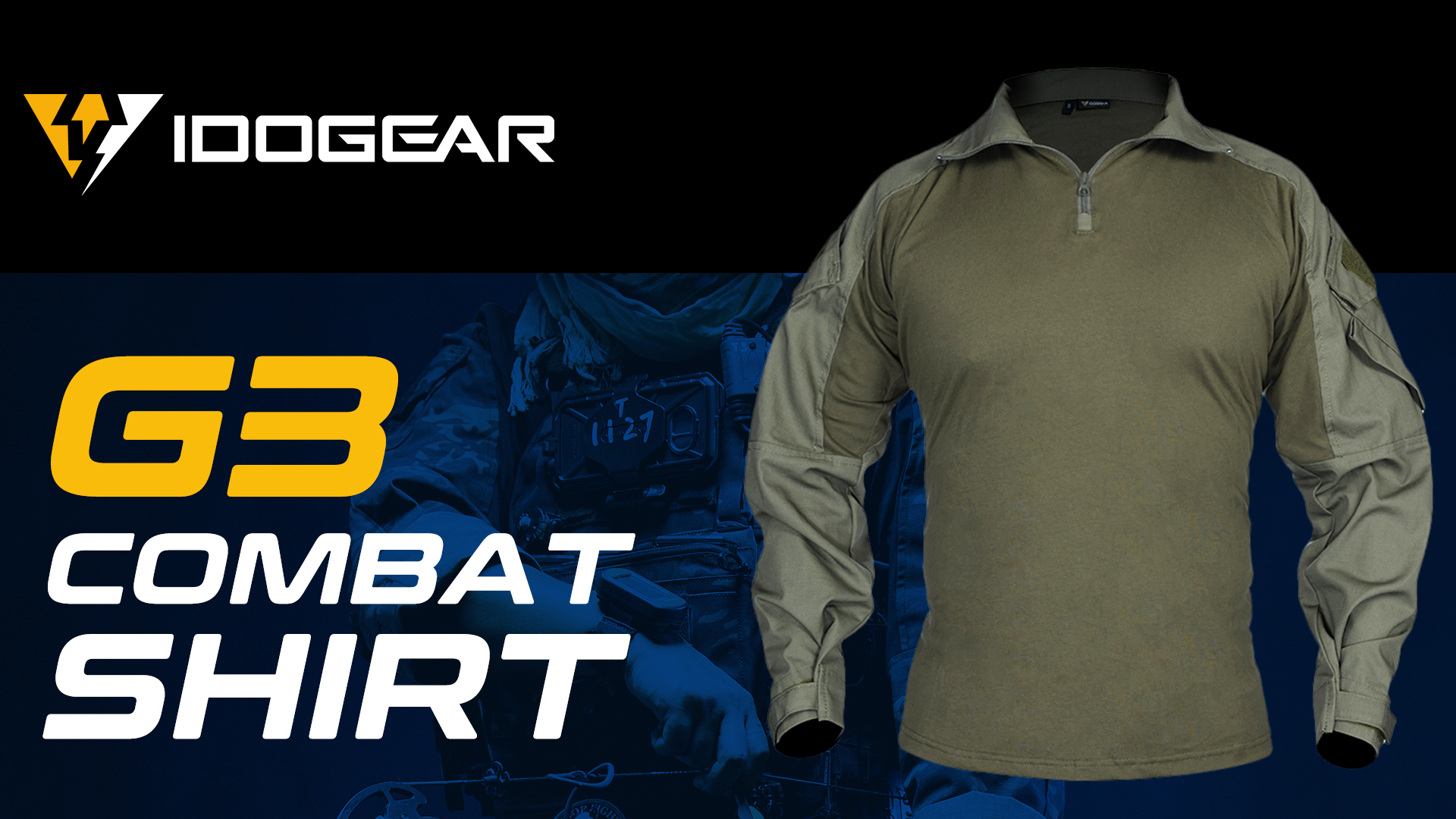 IDOGEAR 迷彩 スポーツシャツ XXL 肘パッド付き Amazon.com: IDOGEAR SPORTS G3 Combat Shirts Men's Tactical