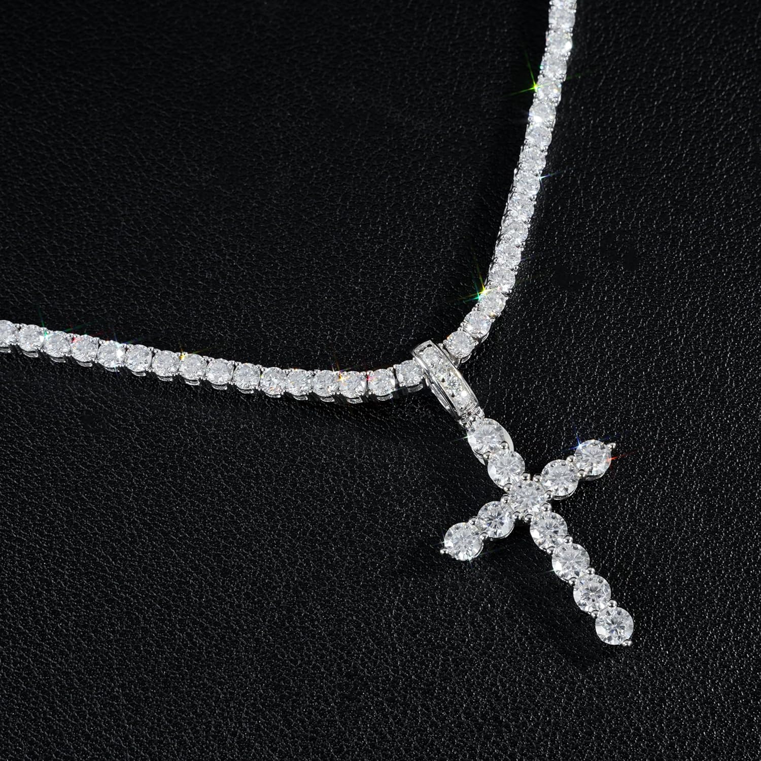 Gold Cross Necklace for Women, 14K Real Gold Plated Cross Pendant Necklaces Dainty Hypoallergenic Cross Necklace Simple Gold Pendant for Women Trendy Everyday Jewelry - Image 8