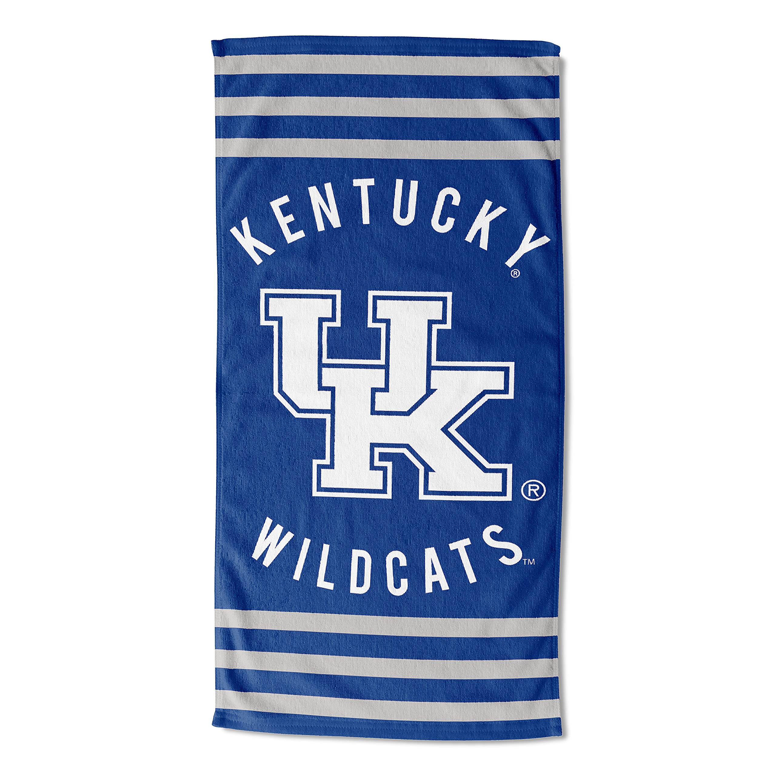 Northwest The Company NCAA Collegiate Striped Beach Towel 30" x 60" (Kentucky Wildcats)