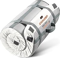 Vista 9 de Colchón de futón enrollable de espuma viscoelástica para automóvil, cama de camping, cama de campamento, colchón japonés para cama de campamento