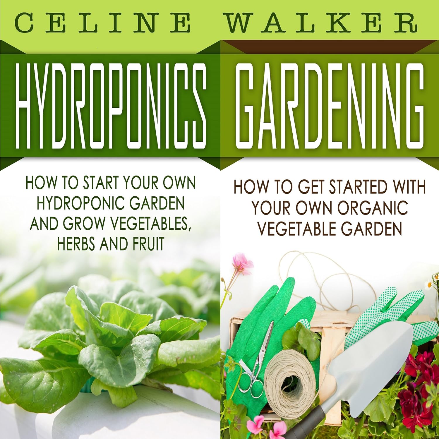 Hydroponics, Gardening: 2 in 1 Bundle: Book 1: How to Start Your Own Hydroponic Garden + Book 2: Gardening: Gardening: How to Get Started with Your Own Organic Vegetable Garden (Hydroponics for Beginners)