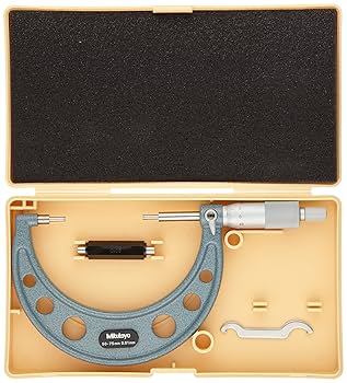 Mitutoyo 111-115 Spline Micrometer, Ratchet Stop, 0-25mm