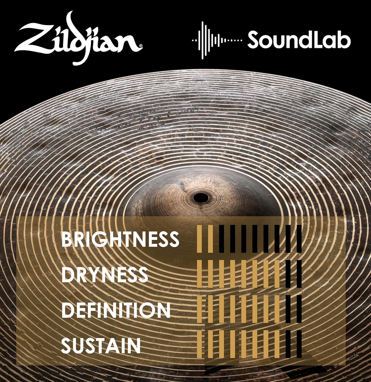 Zildjian K Custom Special Dry 20" Crash Cymbal, Natural, (K1424)