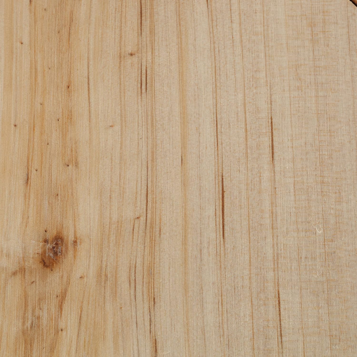 Relaxdays Decorative Birdhouse, Wood, Hanging Bird Box, 16 x 15 x 11 cm, Nest, Garden, Patio & Balcony Ornament, Natural