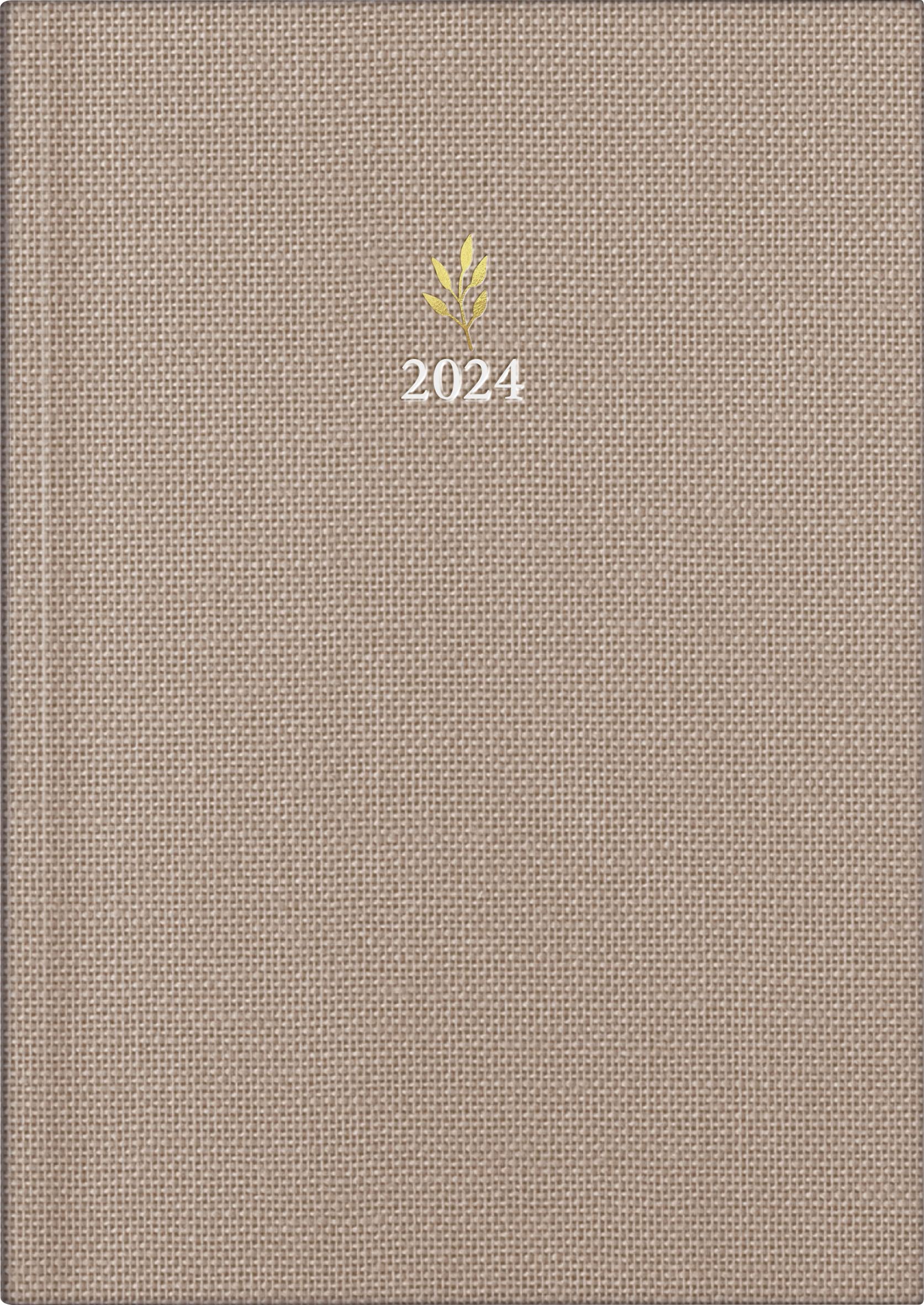 rido/idé Weekly calendar "Icecoffee" 2024 2 pages = 1 week A5 natural