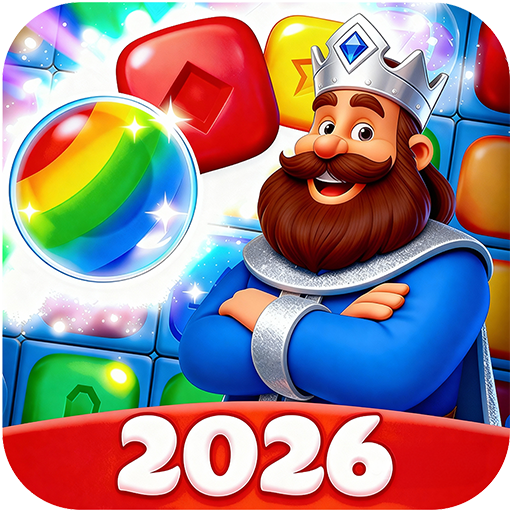 König Drei Gewinnt Spiel: Royal Match & Puzzle Spiele Kostenlos