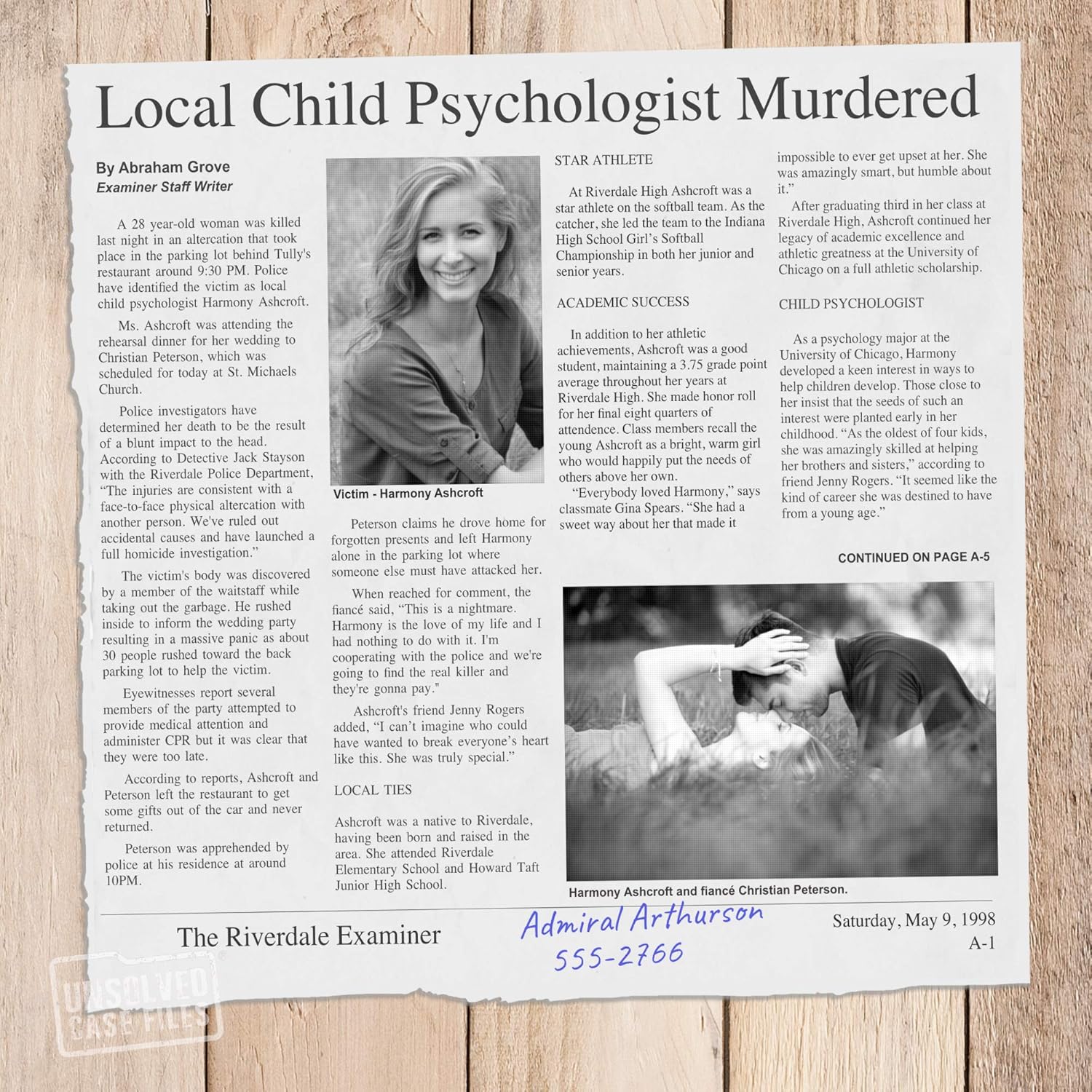 Best Cyber Monday 🔥 UNSOLVED CASE FILES: Cold Case Murder Mystery Game: Who Murdered Harmony Ashcroft? | Can You Solve The Crime?