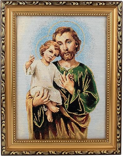 Dvdmatinemovies - Marco de tapiz de San José - tamaños disponibles en 9 x 11 pulgadas, 22 x 29 pulgadas, 17 x 21 pulgadas, 27 x 35 pulgadas, diseño