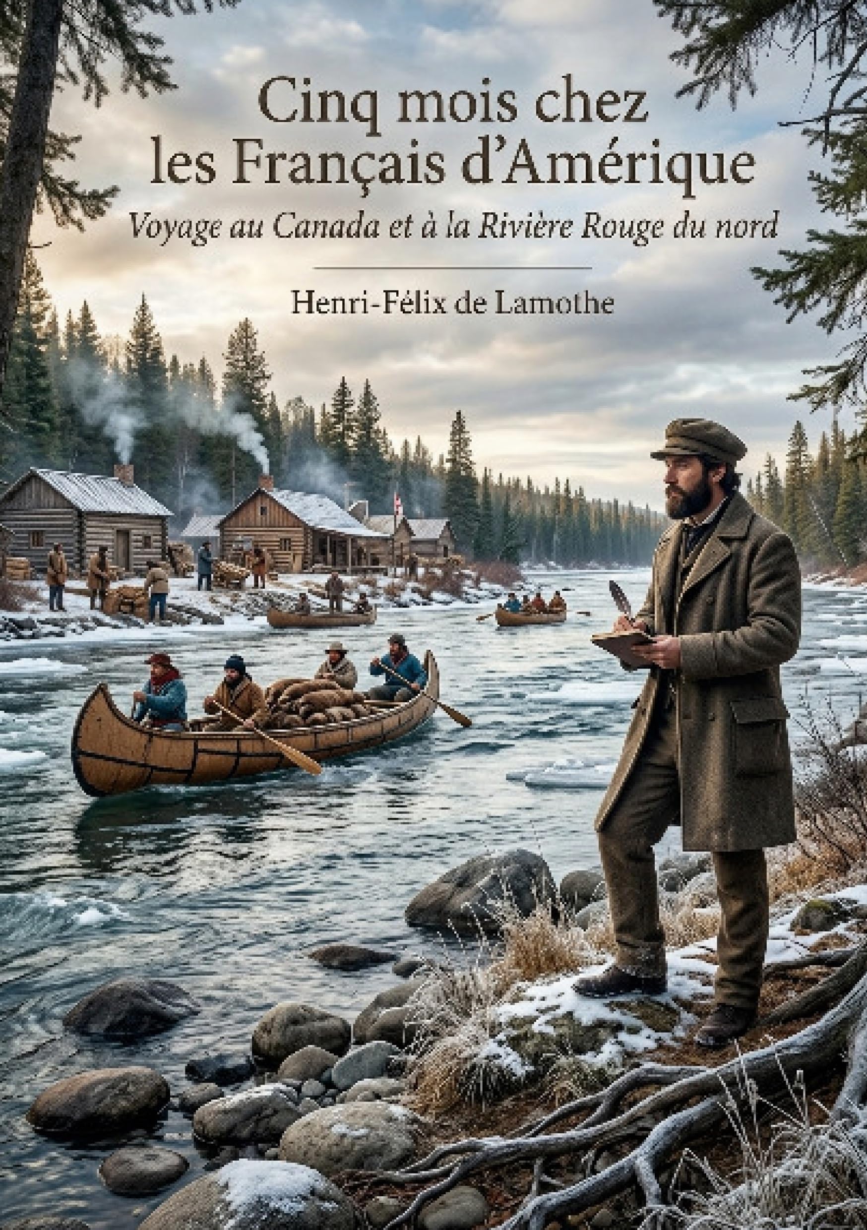 Cinq mois chez les Français d'Amérique - Voyage au Canada et à la Rivière Rouge du nord: Un récit de voyage immersif au coeur du Canada français et de la région de la Rivière Rouge au XIXe siècle