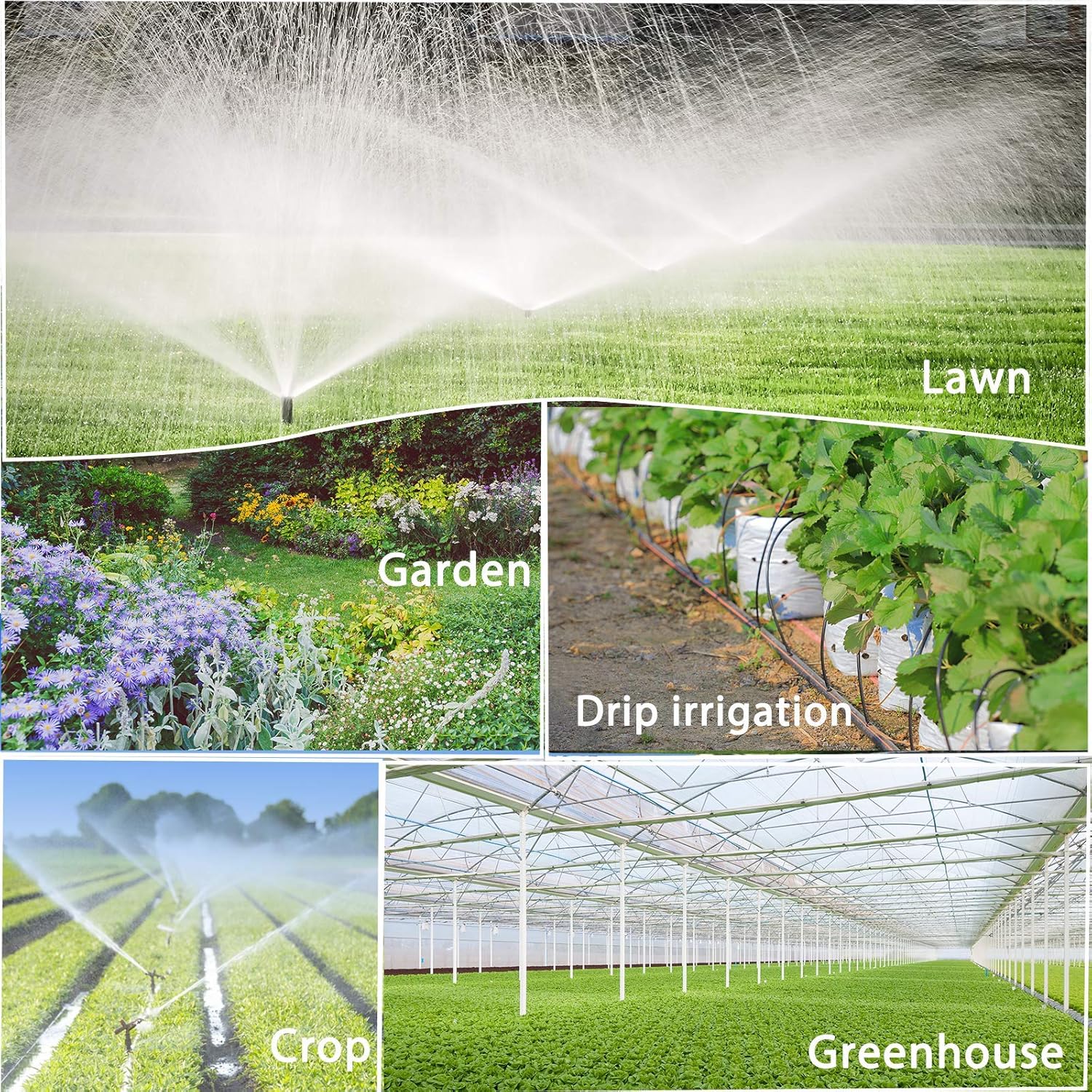 Kazeila Sprinkler Timer, Water Timer with 3 Separate Watering Programs Hose Timer with Rain Sensor,Child Lock, Auto & Manual Watering Mode,IP65 Waterproof for Garden : Everything Else