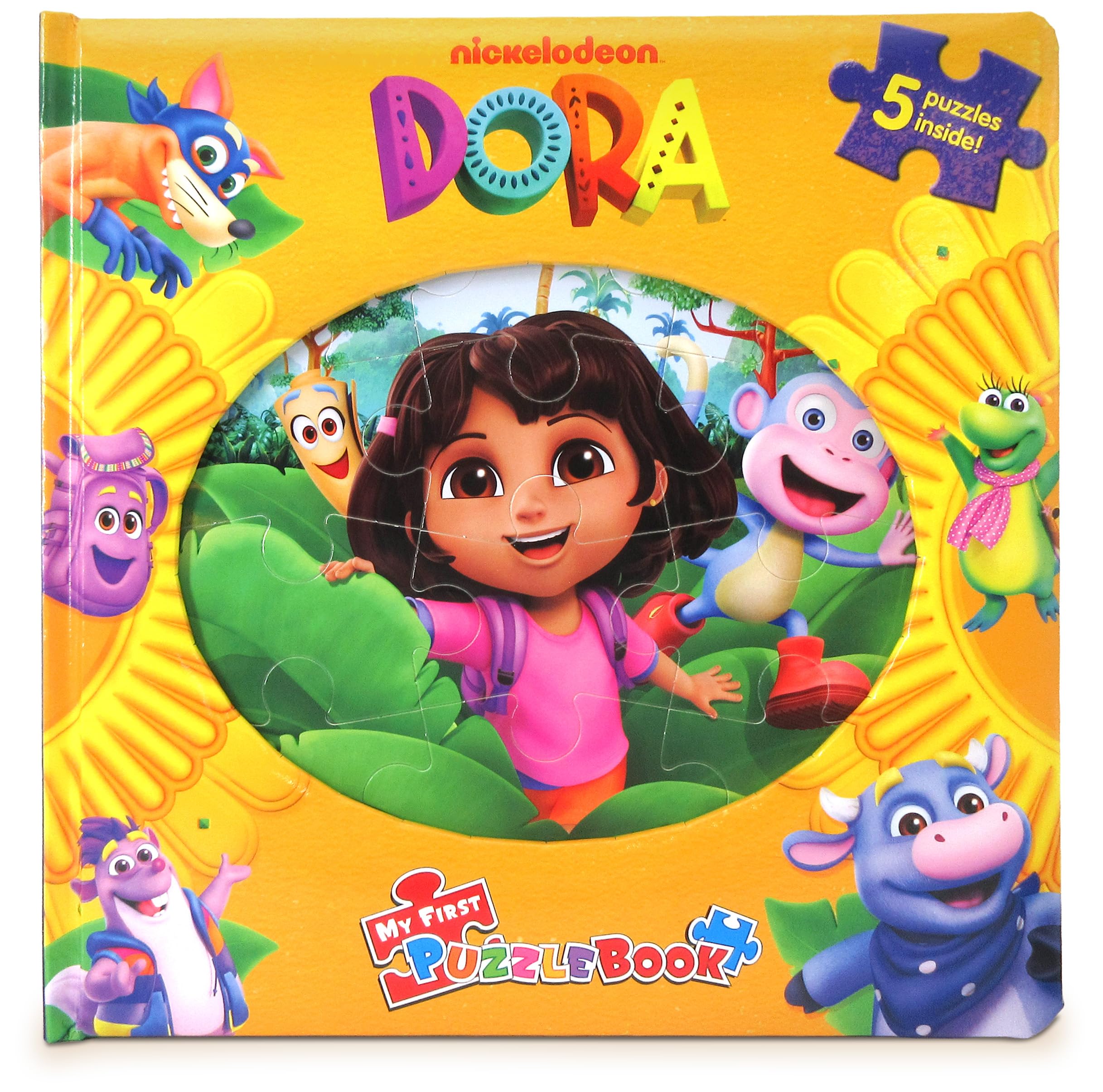 DORA公式アカウント01ページ☆ Nickelodeon Dora My First Puzzle Book - Jigsaw Puzzles for kids