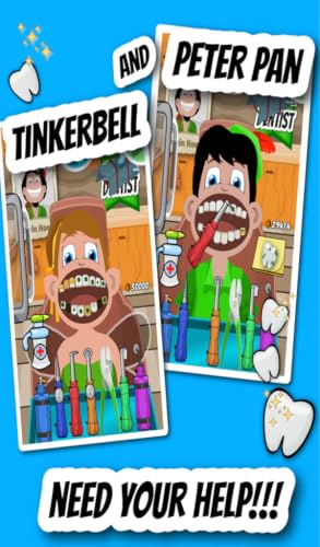 Peter Pan Celebrity Dentist Makeover Game – Free Little Fun Clinic Doctor Game for Kids – vue 6