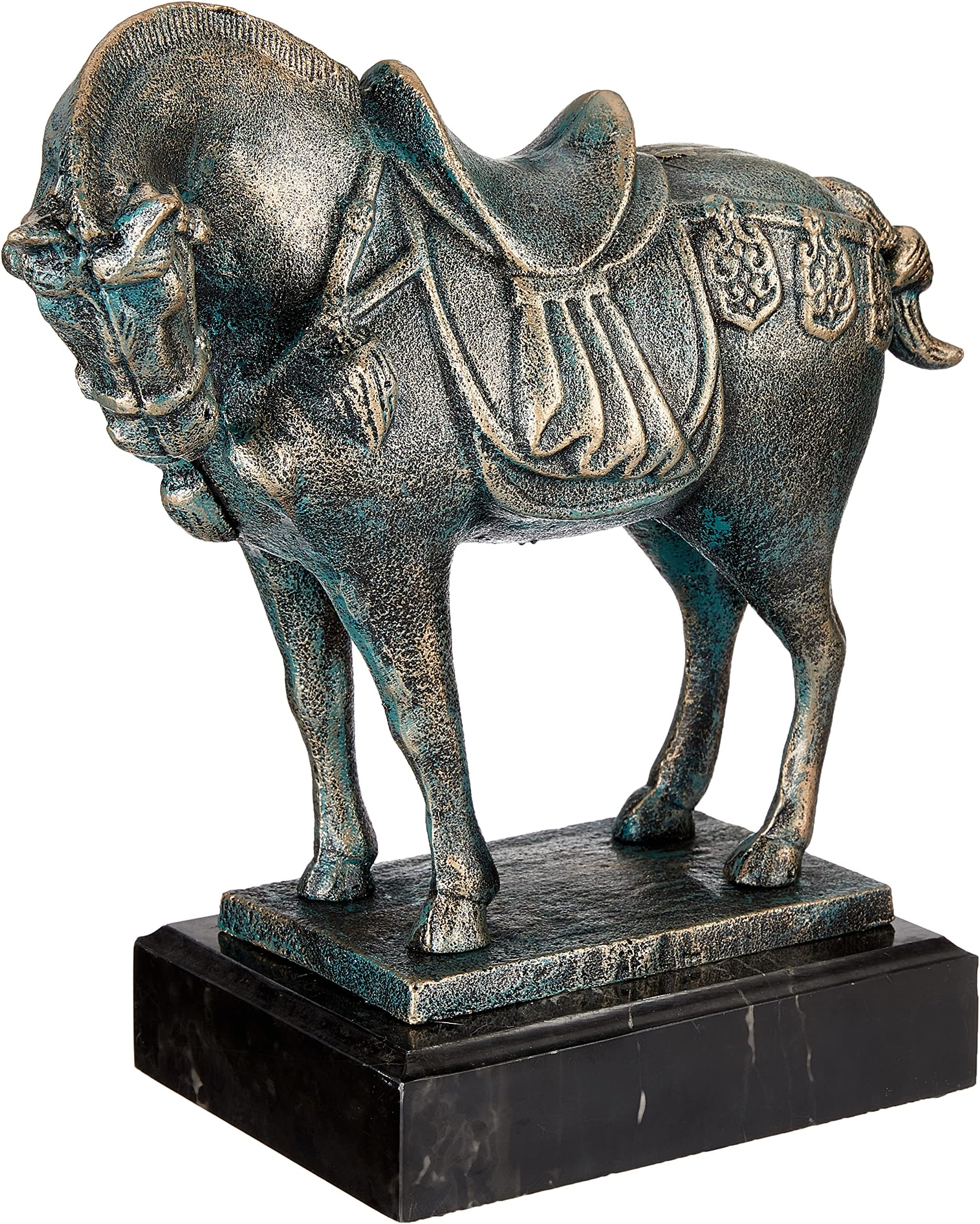 Design Toscano Ancient Tang Horse Iron Statue