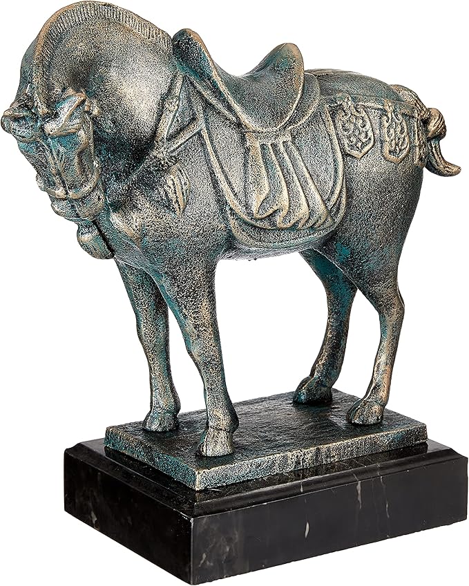 Design Toscano SP1322 Ancient Tang Horse Iron Statue Amazon.co.uk