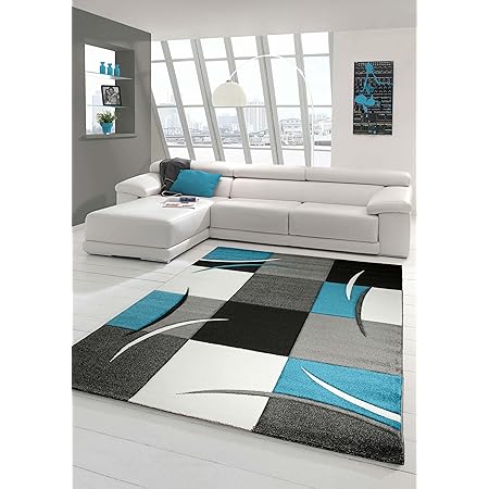 Andiamo 1100320 Teppich Le Havre, Webteppich mit Bordüre, 160 x 230 cm